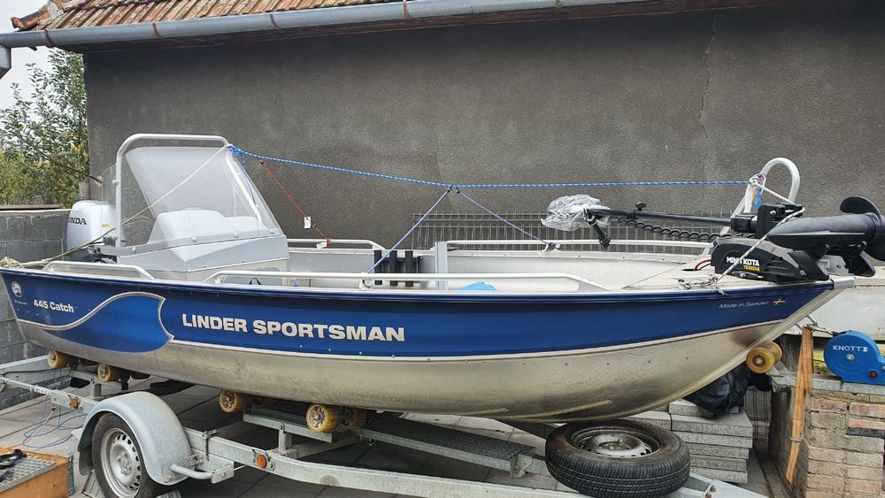 Vand Linder Sportsman 445 Catch + Honda 30 CP CP