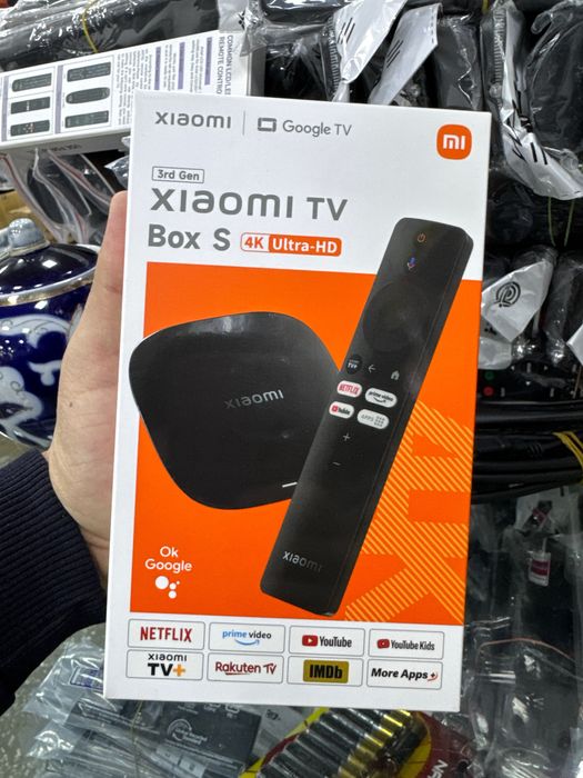 Mi box S 3rd Gen smart tv box hd tv приставка