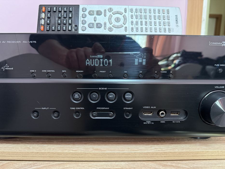 Yamaha RX-V675 resiver 7.2