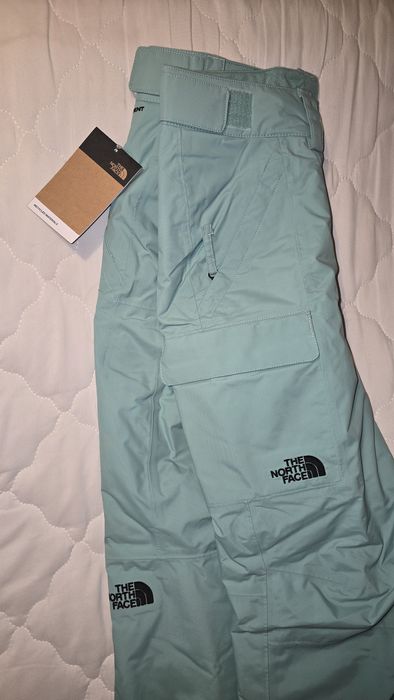 Дамски ски панталон The North Face цвят мента