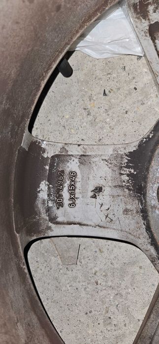 4 Jante Volvo S40, model ISIS 6Jx15 ET46