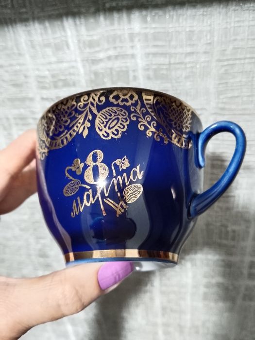 Чайные пары. Тонкий фарфор.