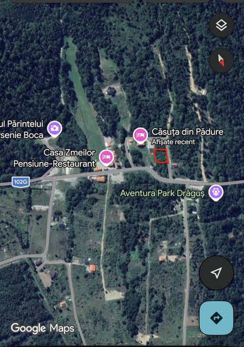 Vând teren 1000 mp (10 ari) – Drăguș, zonă turistică de top