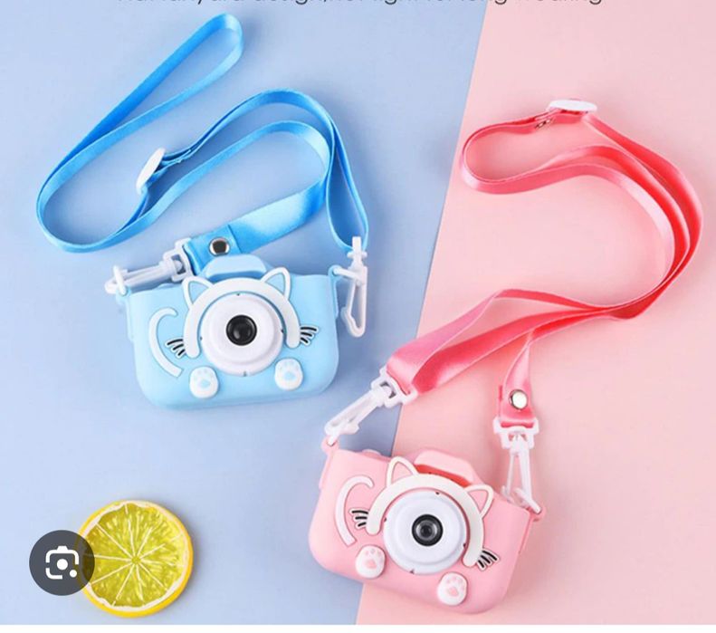 Детски фотоапарат Kitty Kids, 5 включени игри