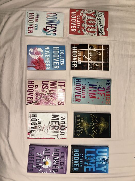 All your Perfects Ugly Love Without Merit It Ends With Us November 9 Confess, Reminder’s of Him, Leyla, Regretting You by Colleen Hoover