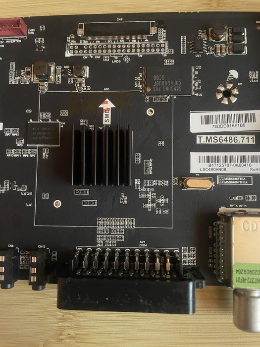 Placa de baza Tv Sharp