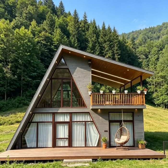 Поможем выбрать A-frame, BarnHouse или шале