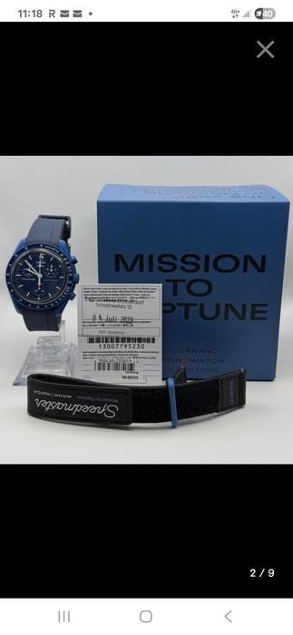 Ceas Omega Swatch Mission to Neptune