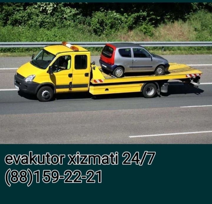 Evakutor xizmati 24/7 arzon va sifatli