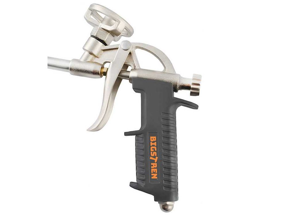 Пистолет за пяна, незалепващ, метално тяло, BIGSTREN