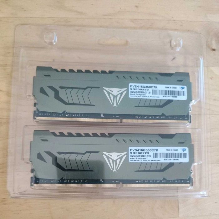 Рам памет Patriot Viper Steel 16GB (2x8GB) DDR4 3600MHz