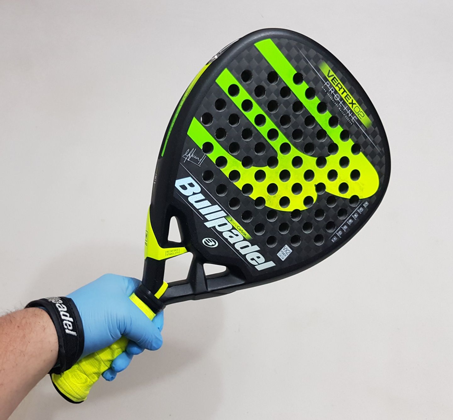 Racheta profesional Padel tenis Bullpadel Vertex 02 Proline