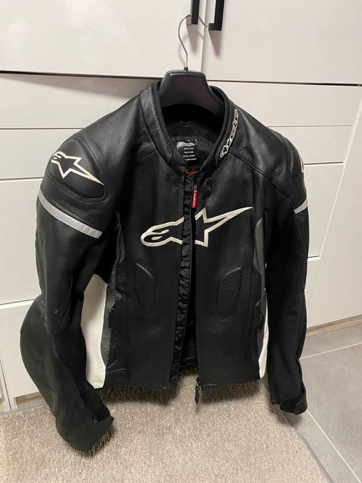 Geaca moto piele Alpinestars Faster - 50 - L si 54 - XL