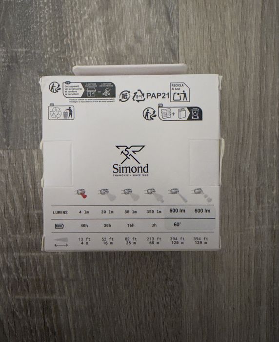Lanterna Simond 600 lumens