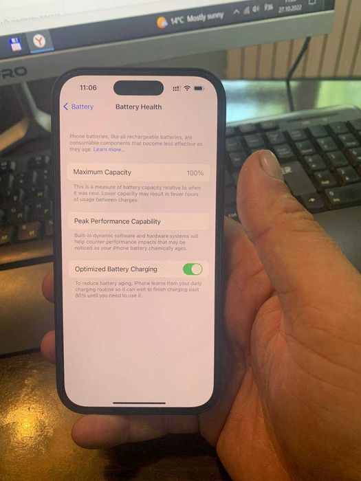 Iphone 14 pro 128GB Xolati yangi full