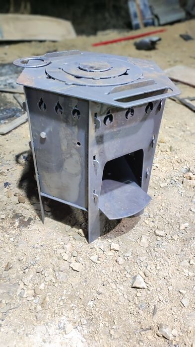 Печ под казан - мангал о