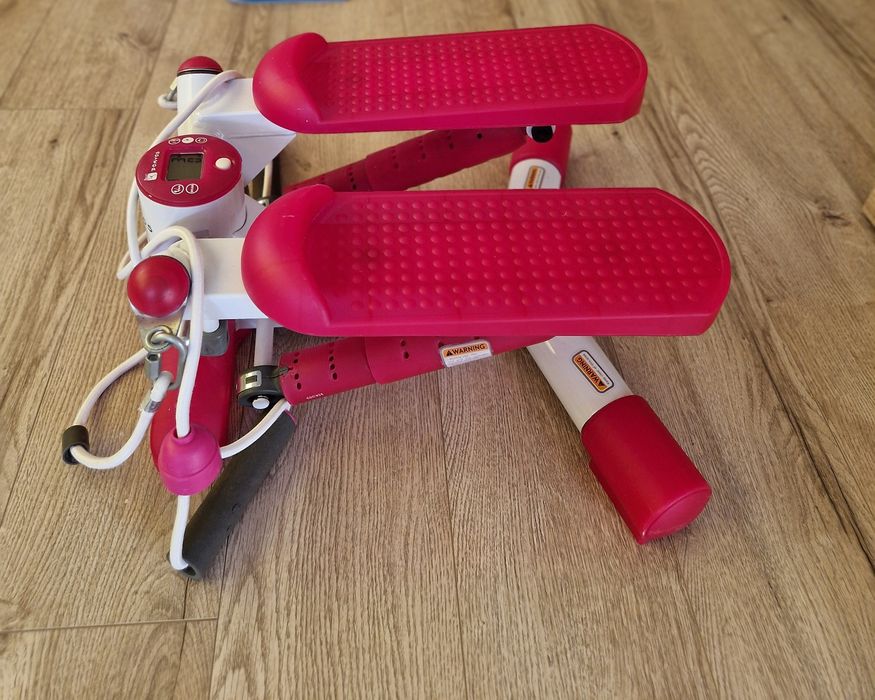 Stepper roz, cu corzi