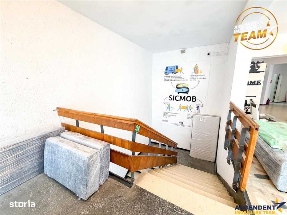 Spatiu comercial versatil, fostul Sicmob Sfantu Gheorghe: acces facil