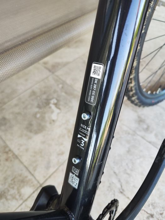 Bicicleta MTB 29" Rockrider Explore EXPL 500, marine M, negru