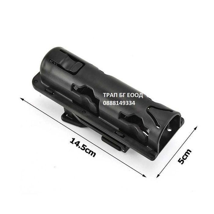 Универсален Полимерен Тактически Калъф Държач за Телескопична Палка