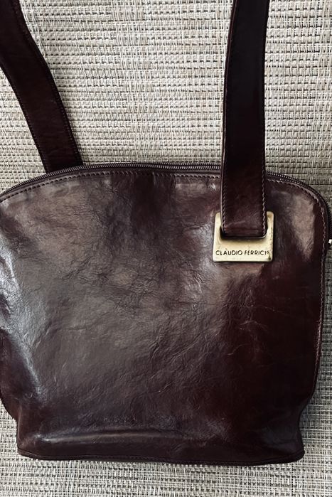 Италианска чанта vintage Claudio Ferrici