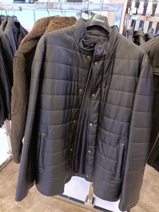 Куртка кожаная мужская