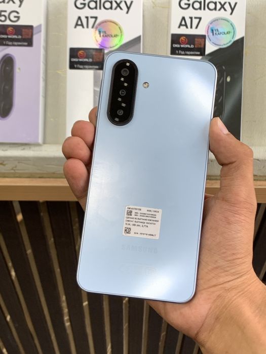 Telefon sotiladi Samsung A17 aybi yoq  ochilmagan Umuman imei òtgan