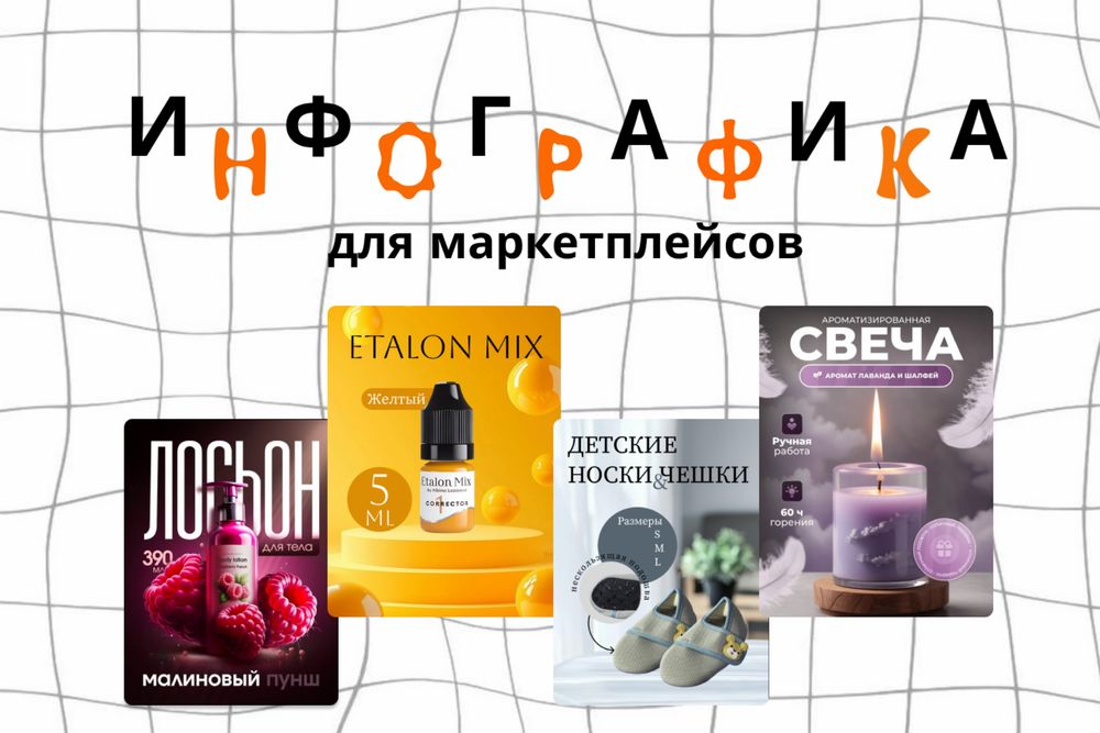 Инфографика для маркетплейсов