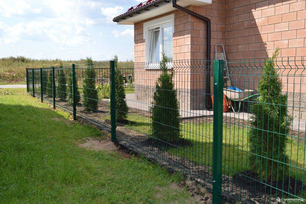 3D сетка для забора — продажа и монтаж
