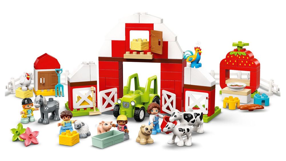 LEGO Duplo 10952 Ferma animalelor, complet, 97 piese