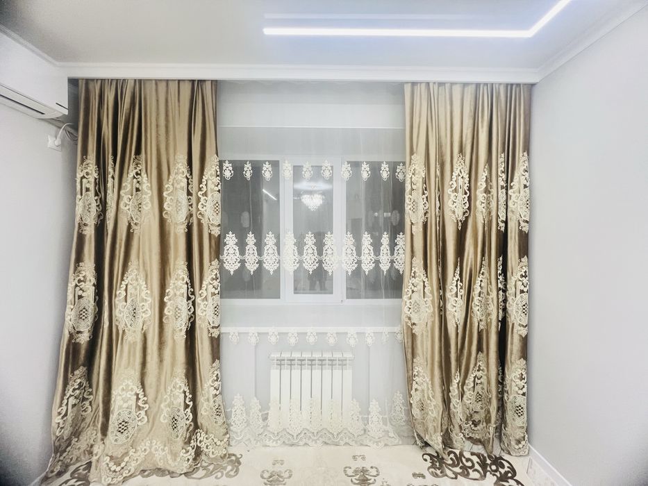 Штор тюлімен сатылады