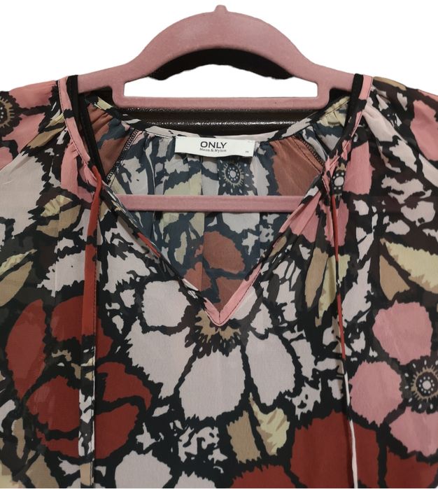 Миди Рокля only на цветя