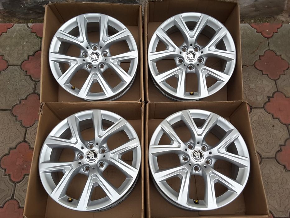 jante aliaj 17; 5x112;  Skoda Octavia 2, Octavia 3, Octavia 4, Superb, Yeti