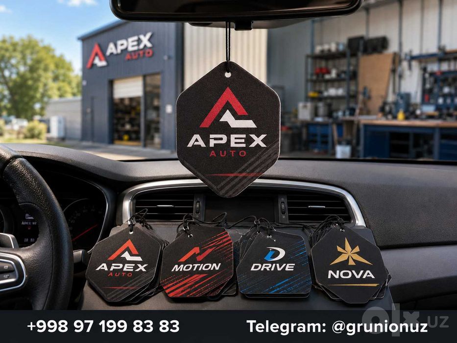 Автоароматизатор с логотипом | Logotipli avto aromatizator