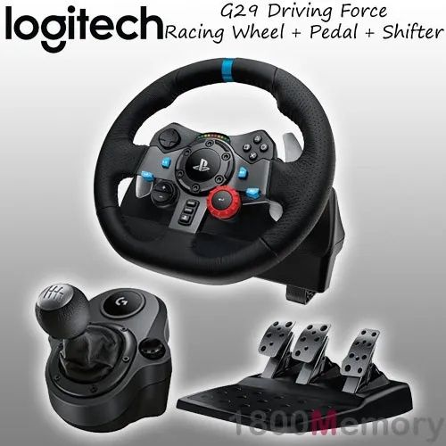 Игровой руль Logitech g29 с коробкой передач: 130 000 тг. - Аксессуары ...