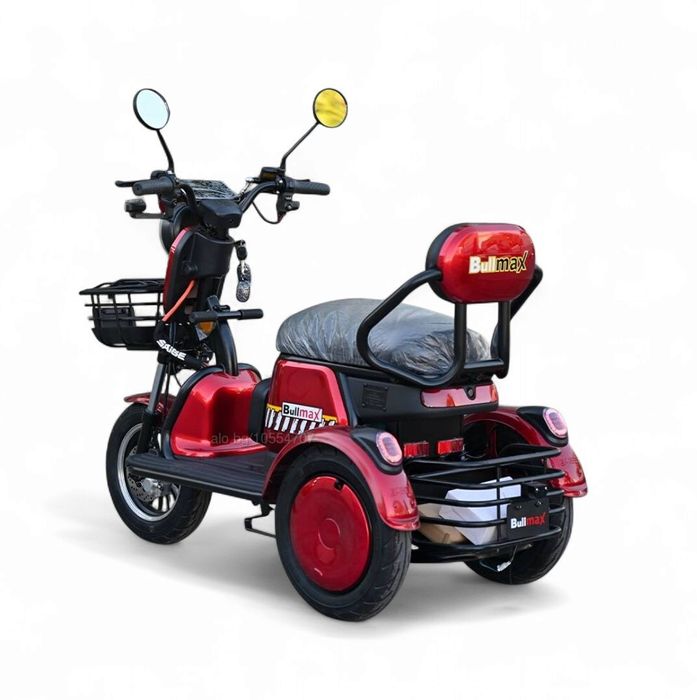 Електрическа триколка Grand Pudding 2000W, 60V, 20Ah, CE сертификат