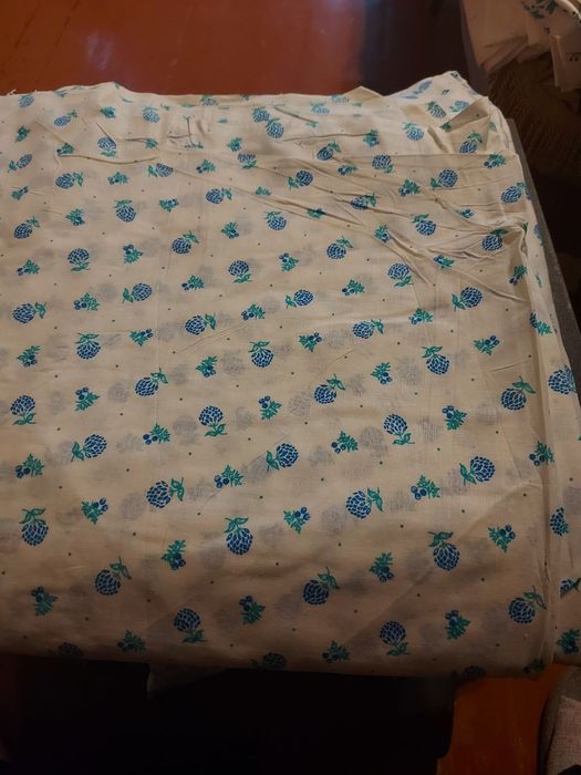 Отрезок ситца, подкладочный материал советского производства