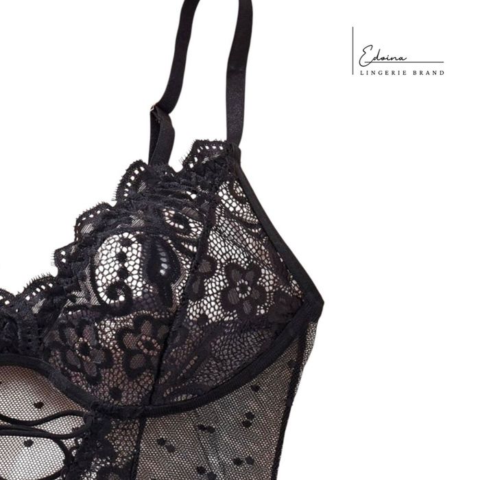 Еротично - изкусително боди с дантела