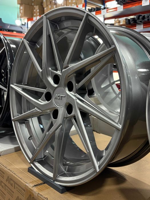 Jante Aliaj AGT Wheels 18259 - 5x112 18 Hyper Black G20 G30 PASSAT GOLF A4 A5 LEON