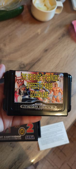 Картридж sega mega drive новый