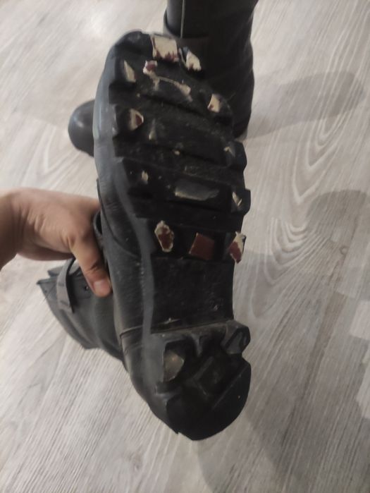 Сапоги военные меховые