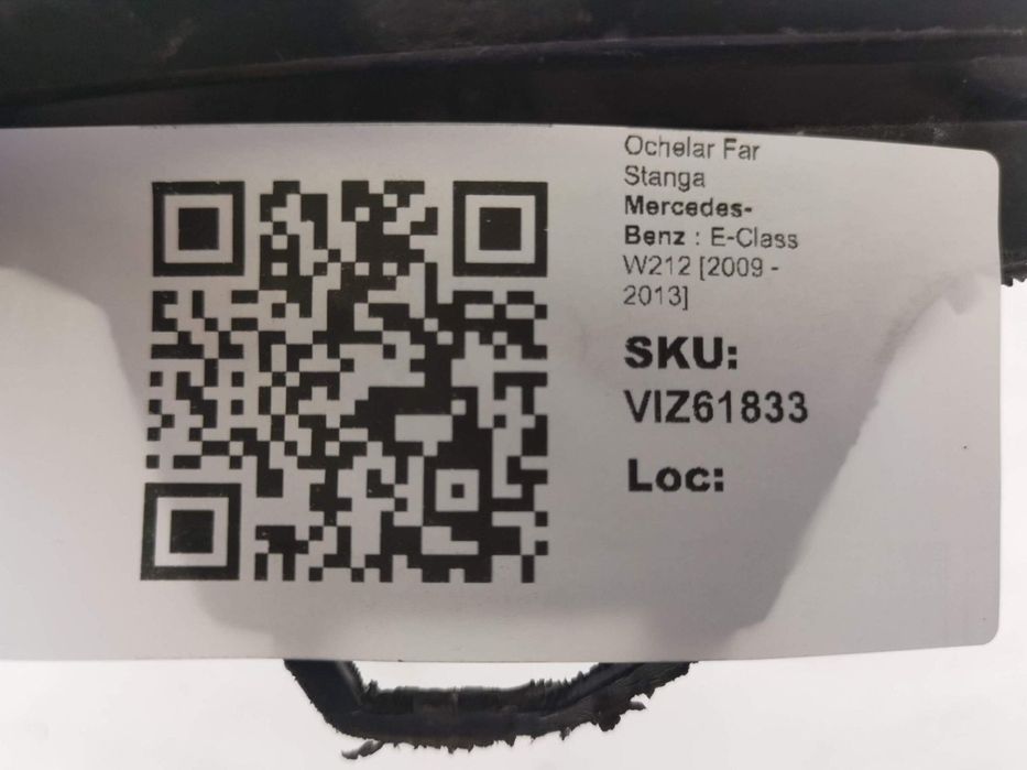 Ochelar Far Stanga Mercedes-Benz E-Class W212 2009 2010 2011 2012 2013