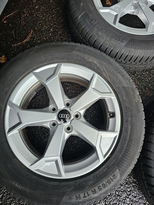 Jante originale Audi Q3 r17 cu cauciucuri de iarna