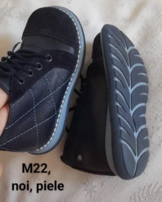 Pantofi noi piele m22