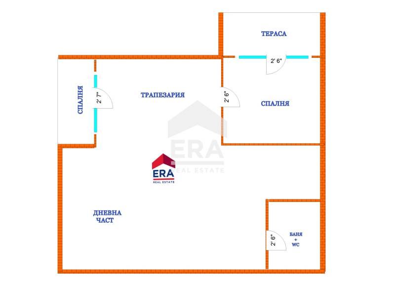 Продава се Двустаен апартамент в Свети Влас - 53 кв.м за 1361 €/кв.м - Снимка #7