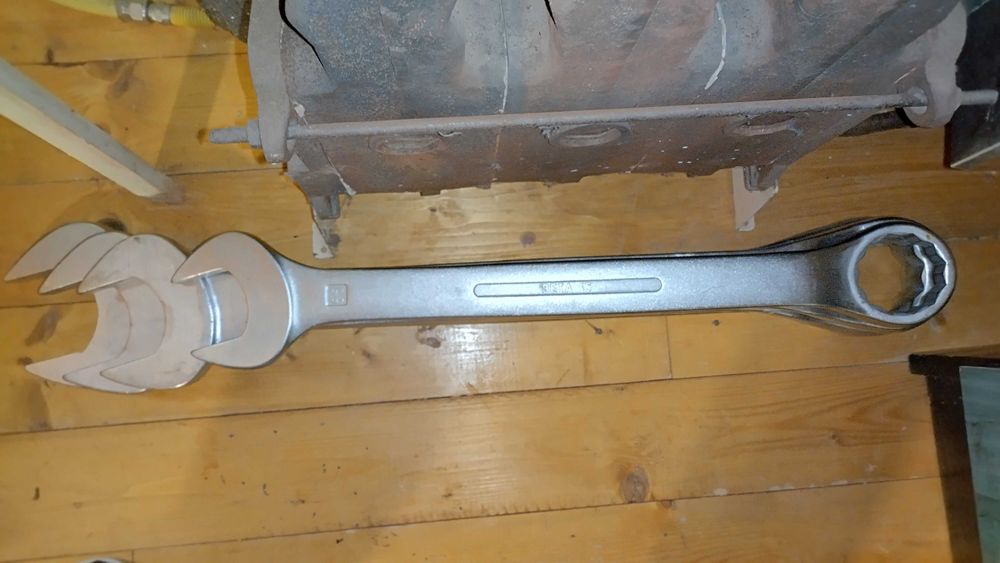 Cheie combinata 610mm Beta Tools Heavy Series 45 55mm greutate 3kg