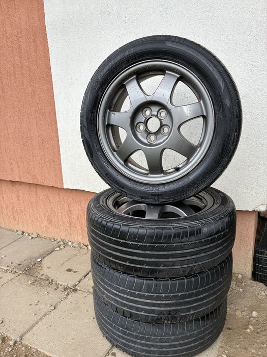 Set 4 Jante Aliaj 16" Toyota  + Anvelope 195/55 R16