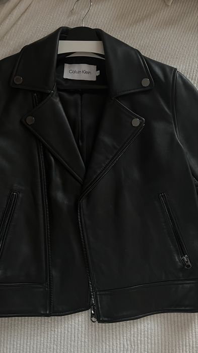 Кожено яке Calvin Klein