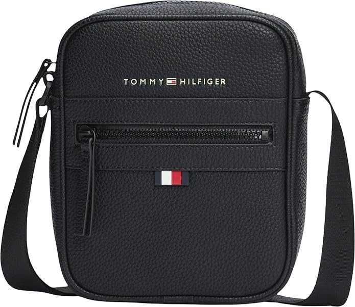 Geantă de umăr mică Tommy Hilfiger PU pentru bărbați