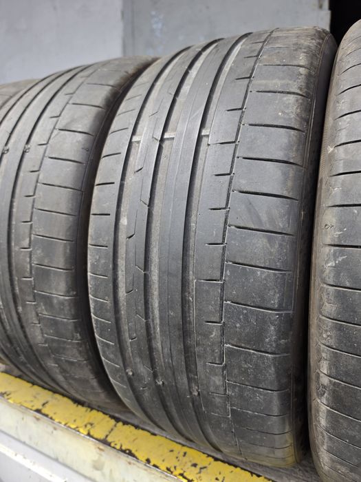 4 бр. летни гуми 255/40/20 Continental  AO DOT 4122 2x4,5 mm 2x3,5-4,5 mm